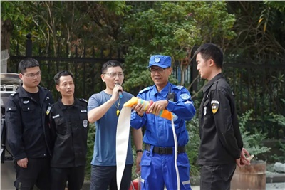 以練筑防 | 湘聯(lián)電纜大型消防演練圓滿完成！