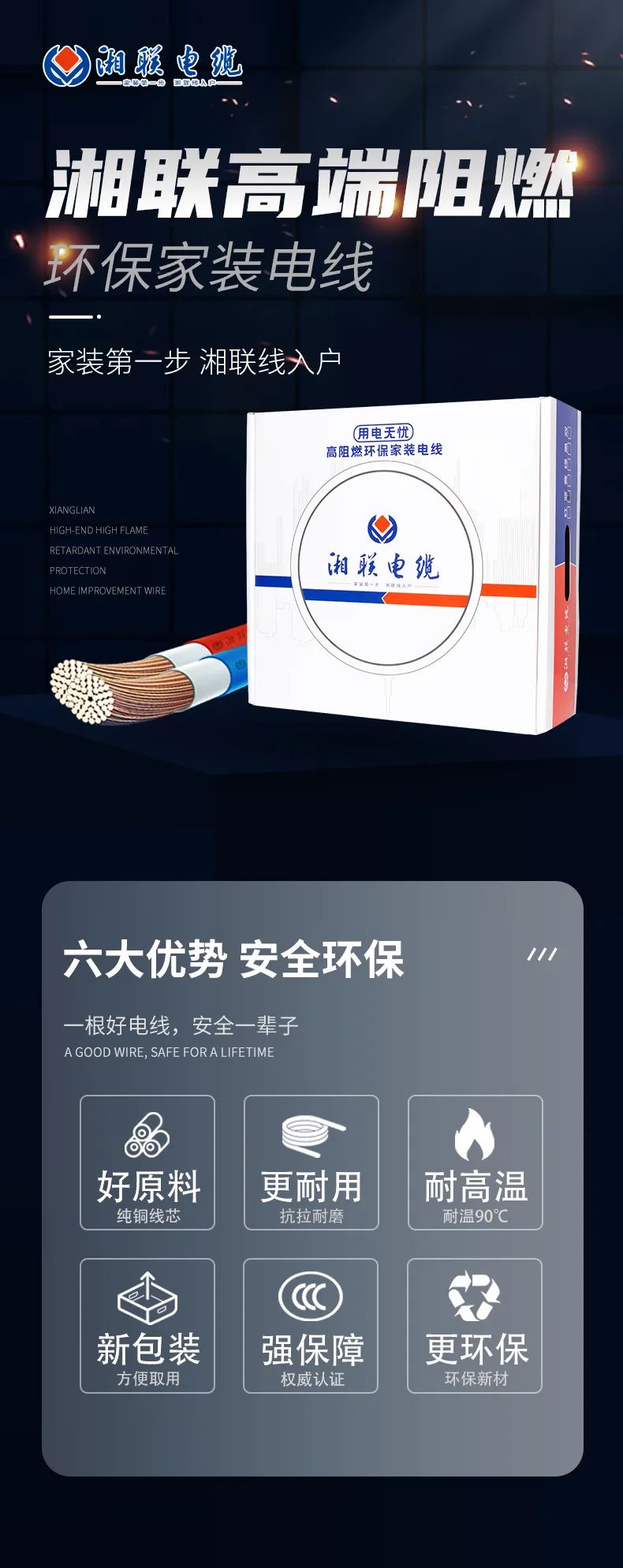 高端新品，雙層防護(hù) 品質(zhì)升級(jí)，安全加倍 #安全用電你我湘聯(lián)